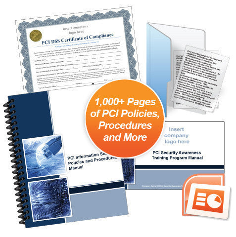 Storefront Merchants PCI Policy Packet Compliance Toolkit - PREMIER Edition