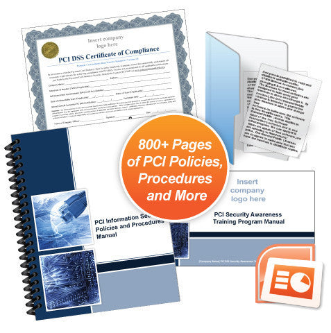 Global PCI DSS Policies Packet - STANDARD Edition